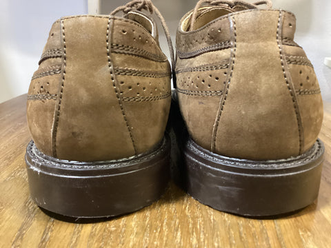 Trackers Suede Wingtips SZ 10 1/2 D