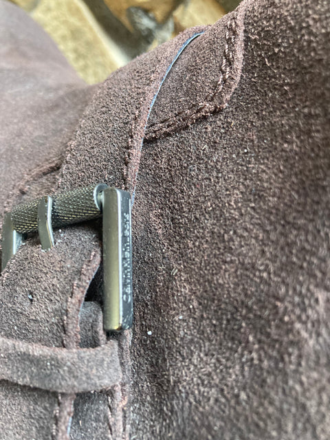 Suede Moto Style Boots SZ 13