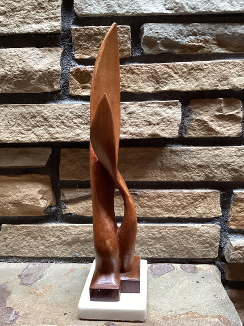 MCM Wood Sculpture