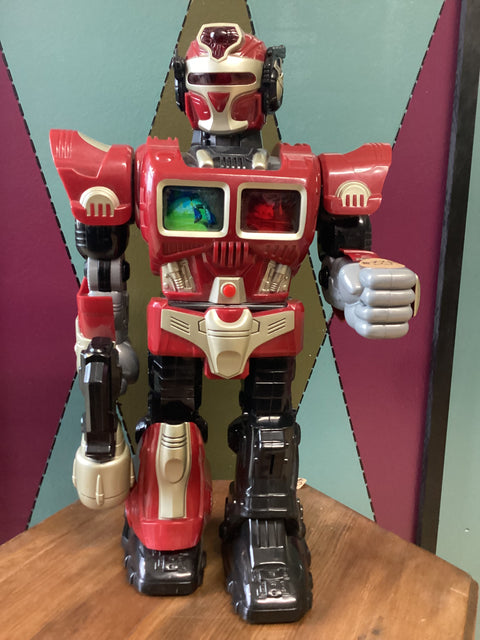 Hap-E-Kid Working Turbo Fighter Robot