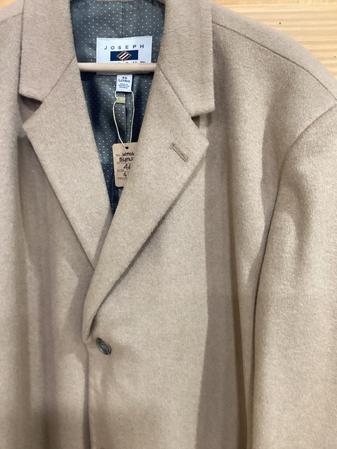 Joseph Abboud Overcoat SZ 46 Long