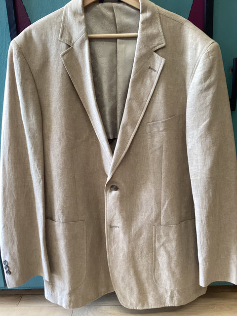 Alan Flusser Linen Blazer SZ LARGE (44)