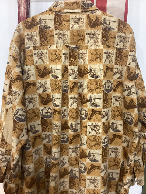 Woolrich Flannel Shirt Jacket SZ XL Regular Fit