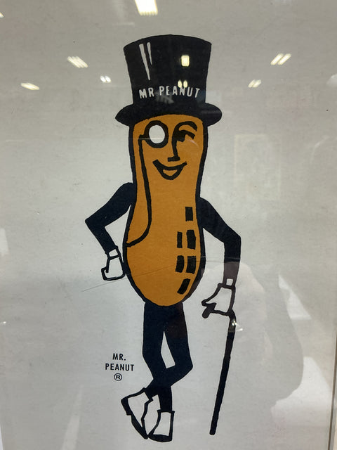 Vintage Mr. Peanut Print