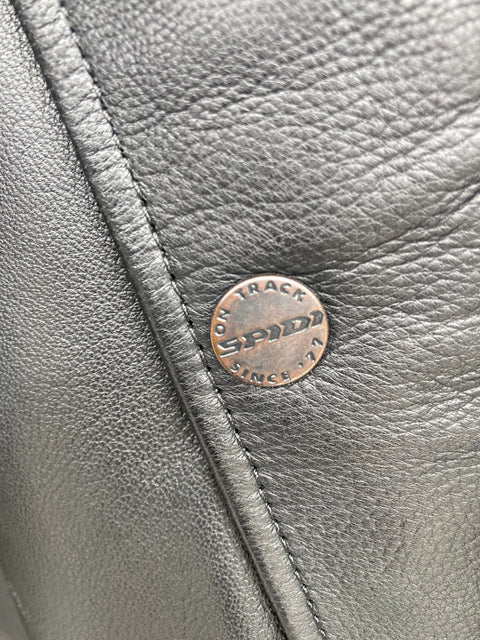 Italian Leather Bomber Jacket SZ XL (slim fit)