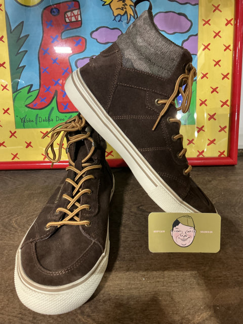 Sperry Suede Striper Storm Hiker Sneakers SZ 8 1/2