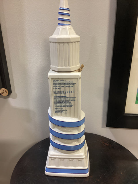 Art Deco Collectible Vodka Bottle (empty)