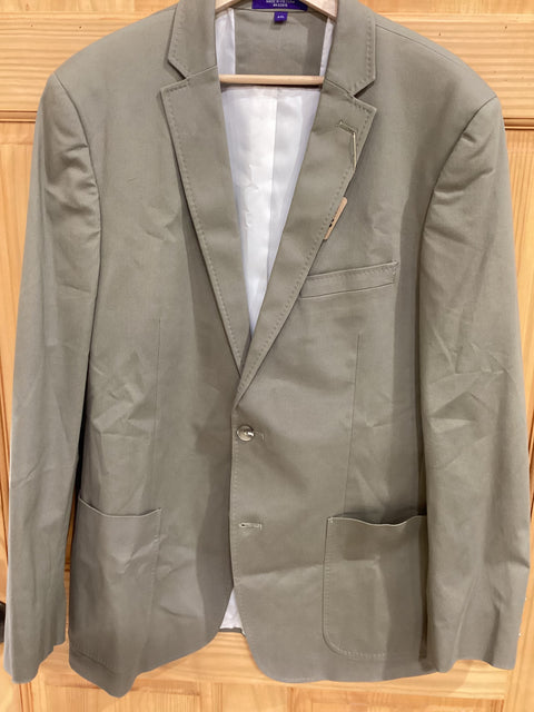 Alan Flusser Cotton Blazer SZ 44 long