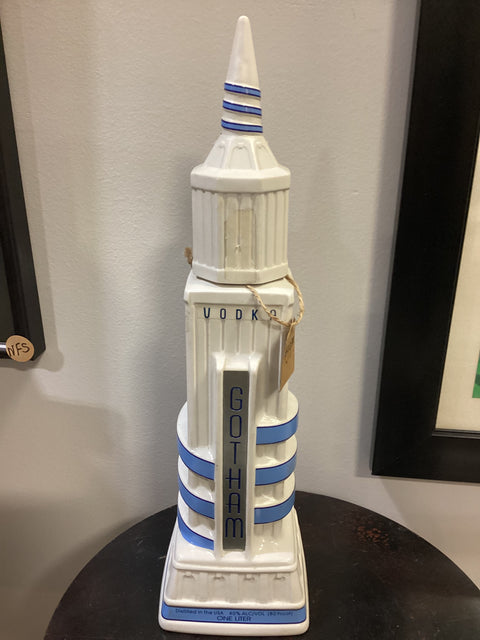 Art Deco Collectible Vodka Bottle (empty)