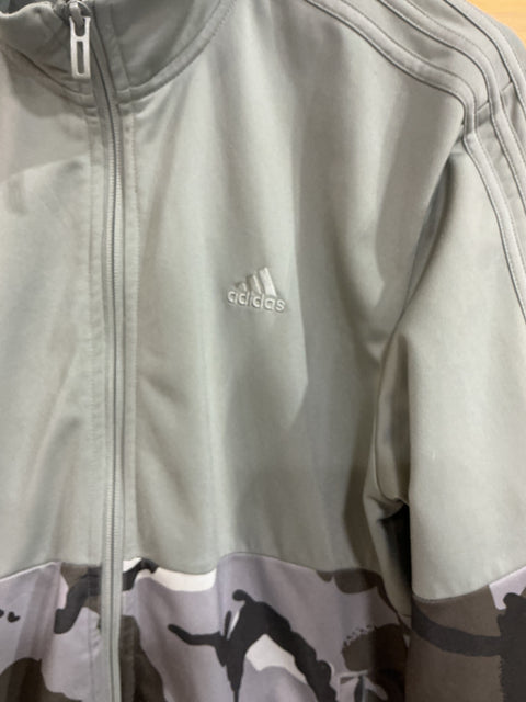 Adidas Camo Block Track Jacket SZ Medium