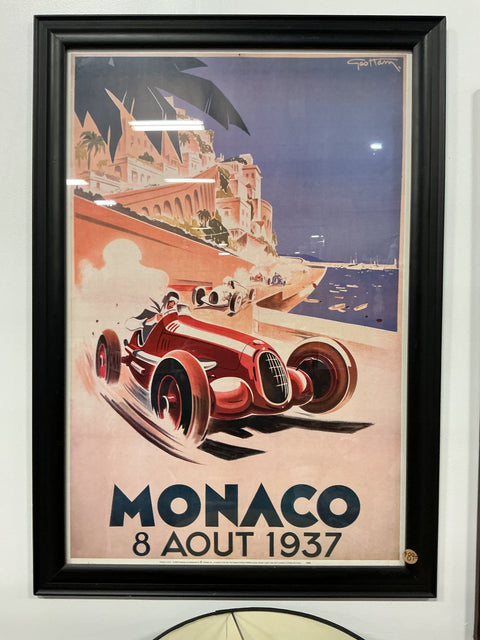 Monaco Racing Print
