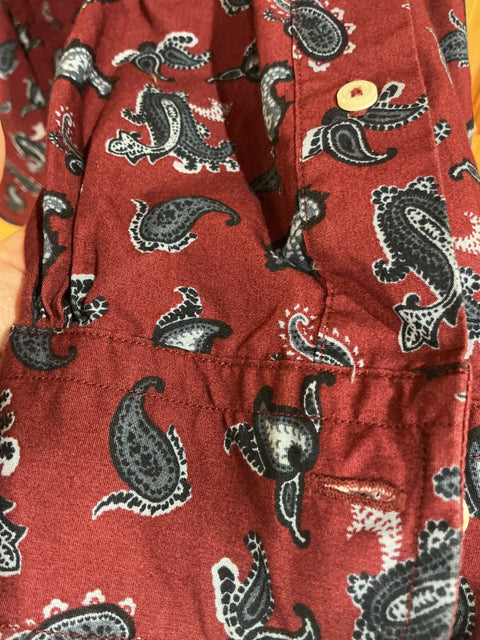 Brooks Brothers Paisley SZ Large (Regent Fit)