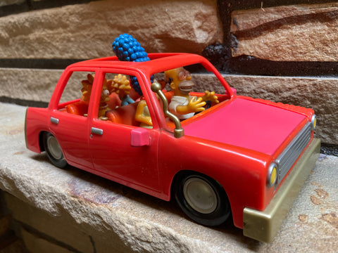 Vintage Simpsons Talking Family Car