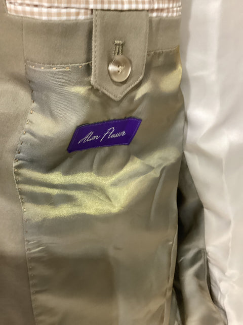 Alan Flusser Cotton Blazer SZ 44 long
