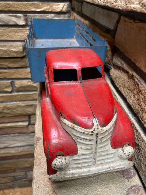 Vintage Metal Marx Toy Truck