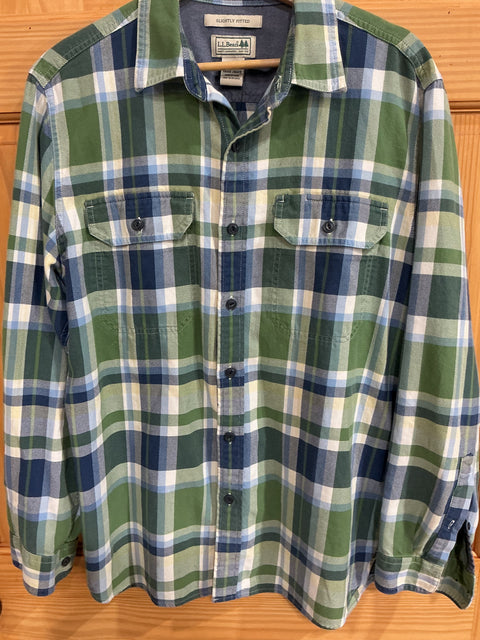 LL Bean Cotton Flannel SZ Medium.