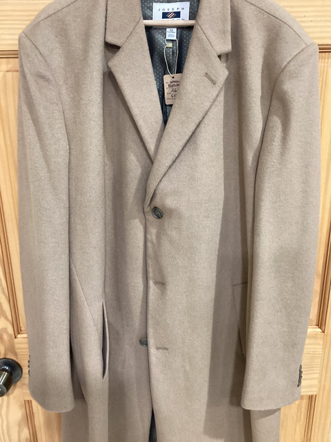 Joseph Abboud Overcoat SZ 46 Long