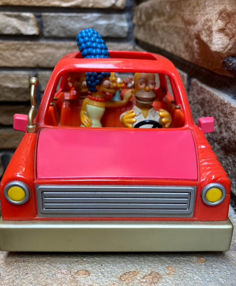 Vintage Simpsons Talking Family Car