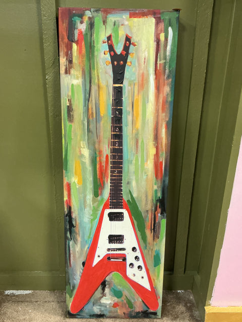 Flying Vee Guitar