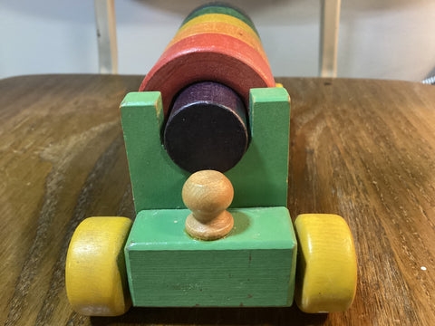 Vintage Holgate 1212 Wooden Toy Train Set (3)