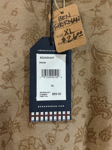 Ben Sherman NOS Tee SZ XL