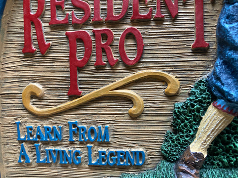 Golf Pro Plaque (As if!)
