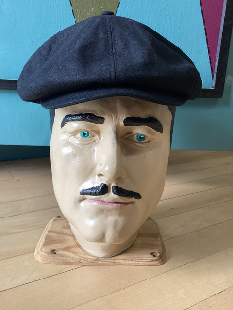 Linen Flat Cap by Stewart of Scotland SZ LARGE/XL