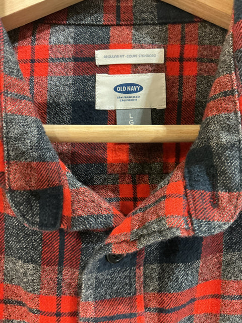 Old Navy Flannel SZ Large