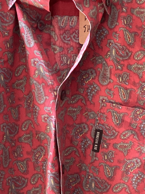 Ben Sherman Paisley SZ Medium