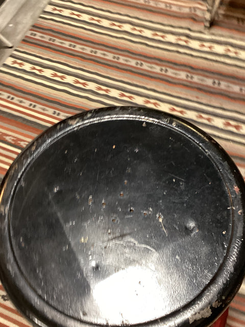 Vintage Adjustable Metal Industrial Stool