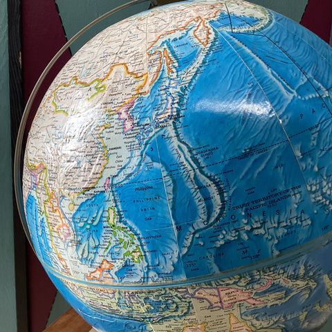 Vintage Rand McNally Globe