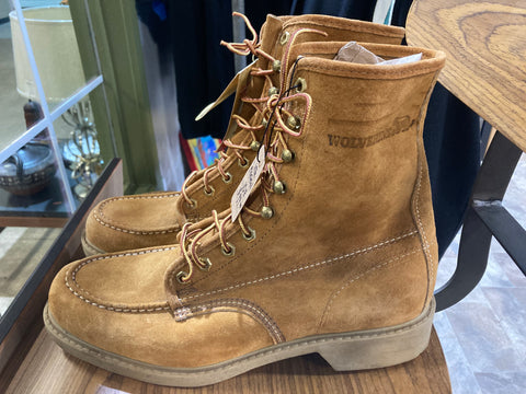 Vintage Wolverine Pig-suede Boots SZ 9E