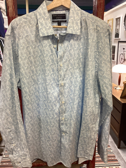 Paisley Shirt SZ XL (17 34/35)