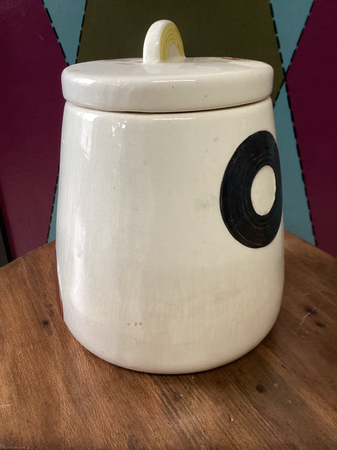 American Bisque Circle Cookie Jar