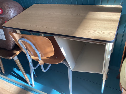 MCM School desk and Chair Set