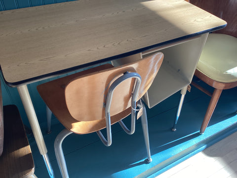 MCM School desk and Chair Set