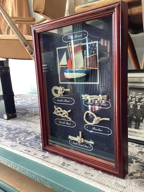 Knotty Nautical Shadowbox