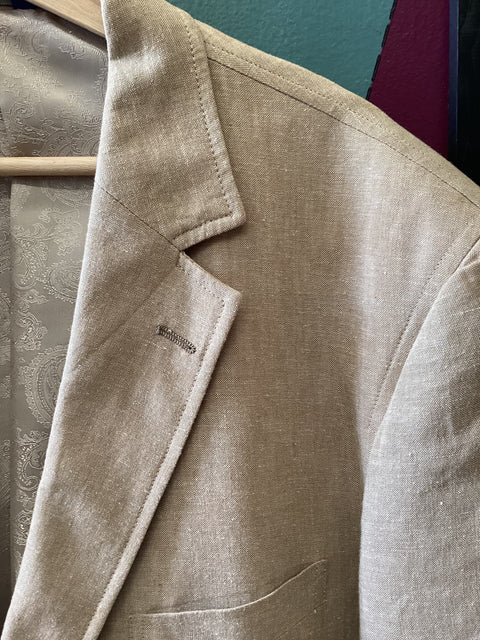 Alan Flusser Linen Blazer SZ LARGE (44)