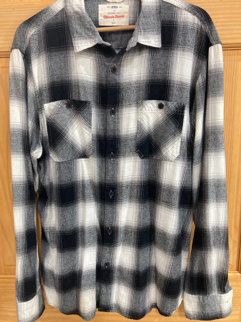 Urban Pipeline Flannel Shirt SZ Large
