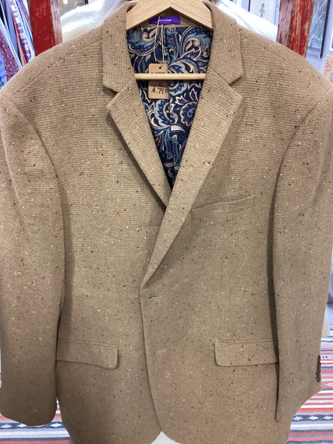 Alan Flusser Heathered Jacket SZ XL
