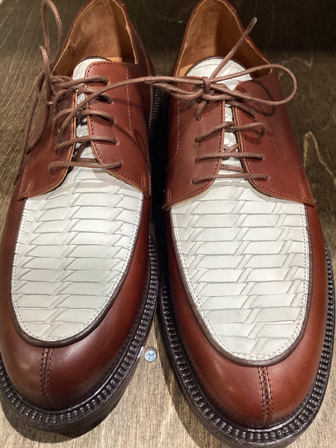 New Johnston and Murphy Spectator Shoes SZ 9 1/2 D