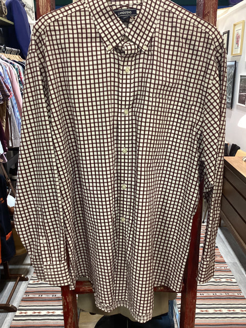 Lands’ End 17 1/2 x 34 Shirt