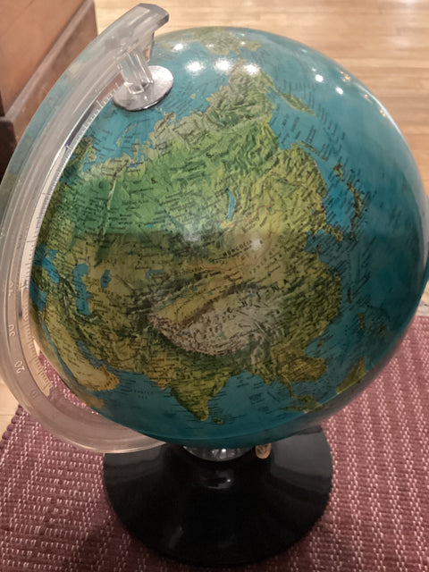 Vintage Rand McNally Light-up Globe