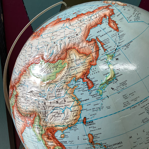 Rand McNally Vintage Globe