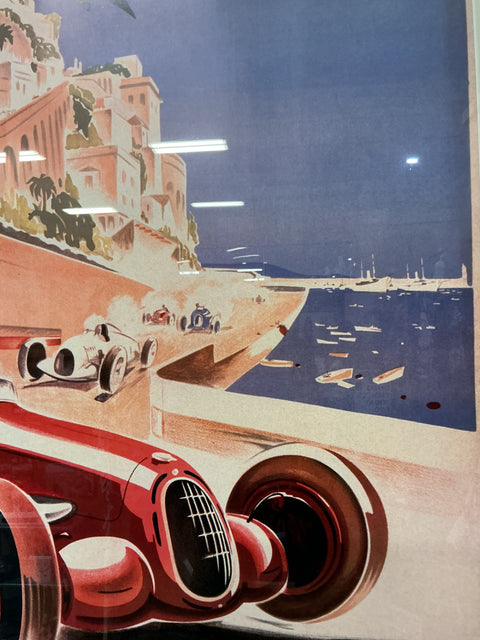 Monaco Racing Print
