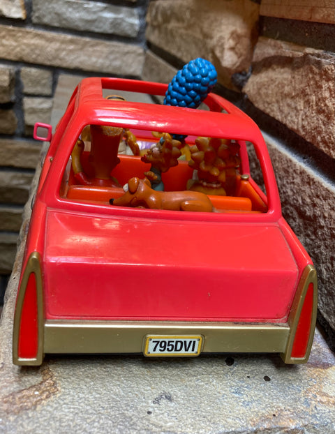 Vintage Simpsons Talking Family Car