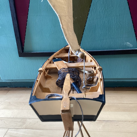 Hand-built Sailboat Replica