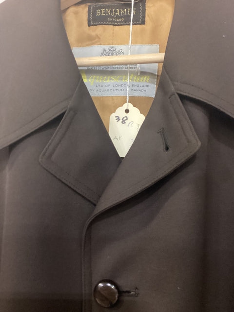 Vintage Aquascutum Gabardine Overcoat SZ 38/40