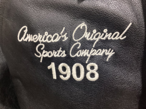 Converse Leather Varsity Jacket SZ XXL