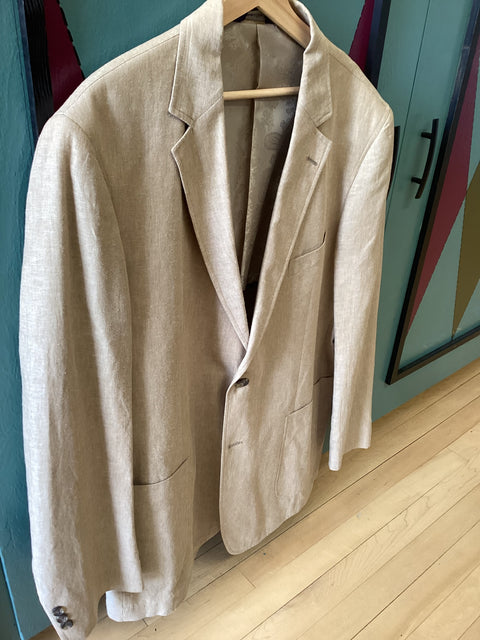 Alan Flusser Linen Blazer SZ LARGE (44)